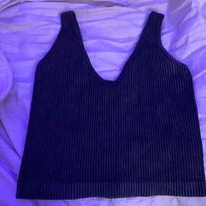 Black tank top 1 size fits all